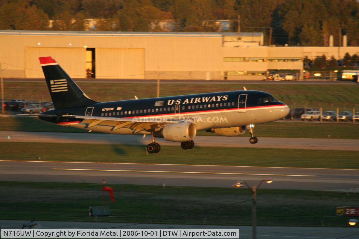 N716UW, 1999 Airbus A319-112 C/N 1055, US