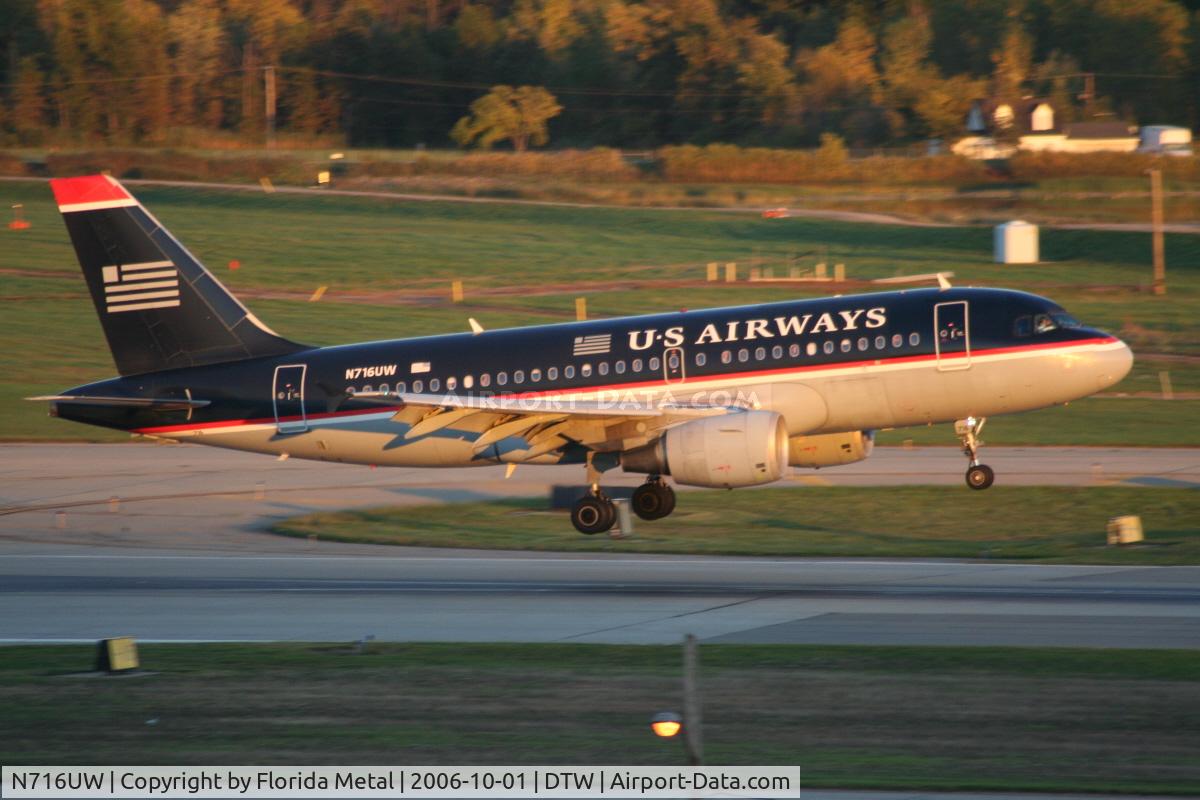 N716UW, 1999 Airbus A319-112 C/N 1055, US