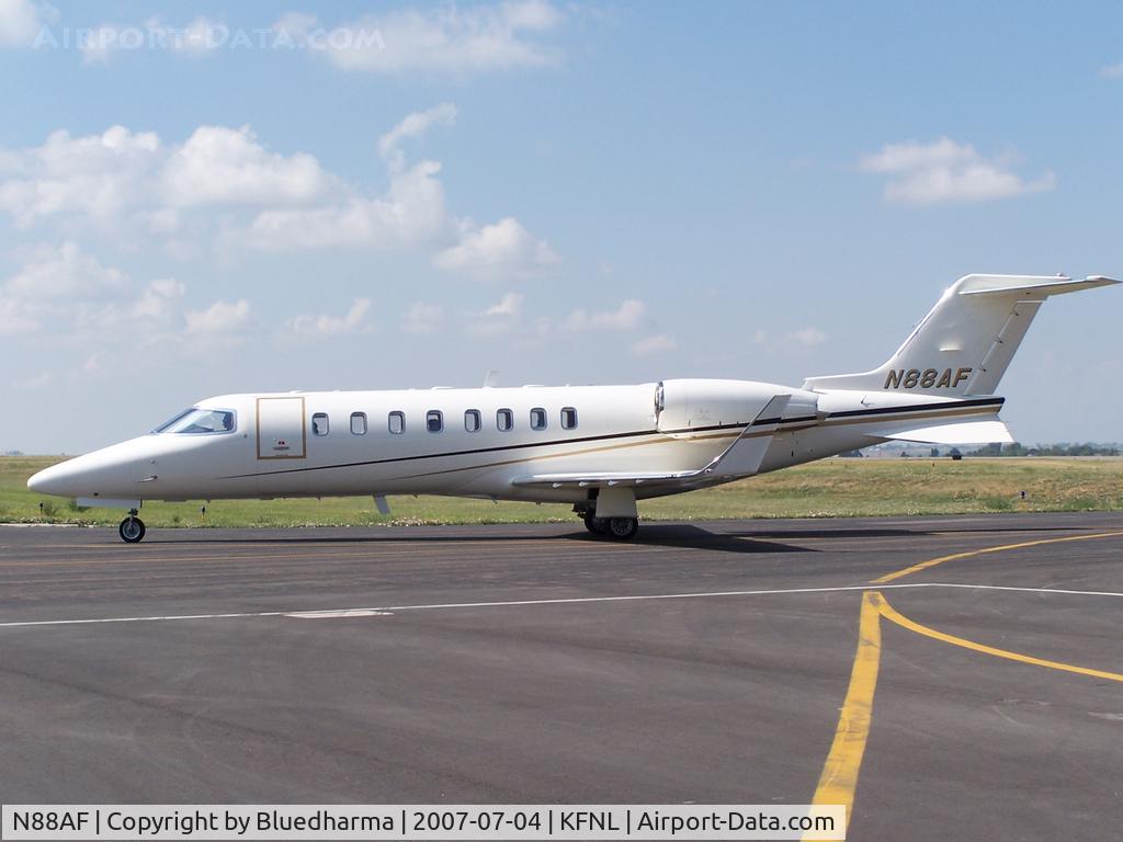 N88AF, Learjet 45 C/N 205, Side Profile