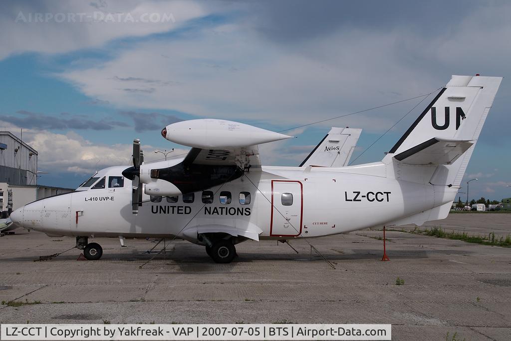 LZ-CCT, 1991 Let L-410UVP-E10 Turbolet C/N 912528, United Nations Let 410