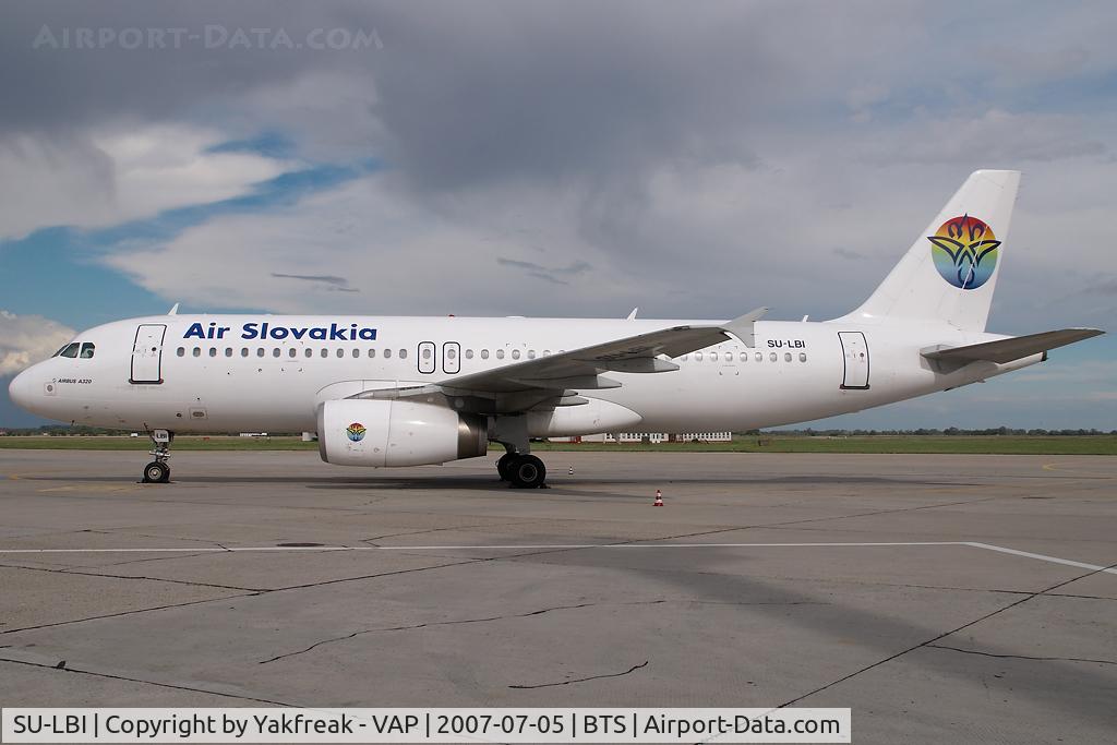 SU-LBI, 1997 Airbus A320-232 C/N 667, Air Slovakia Airbus 320