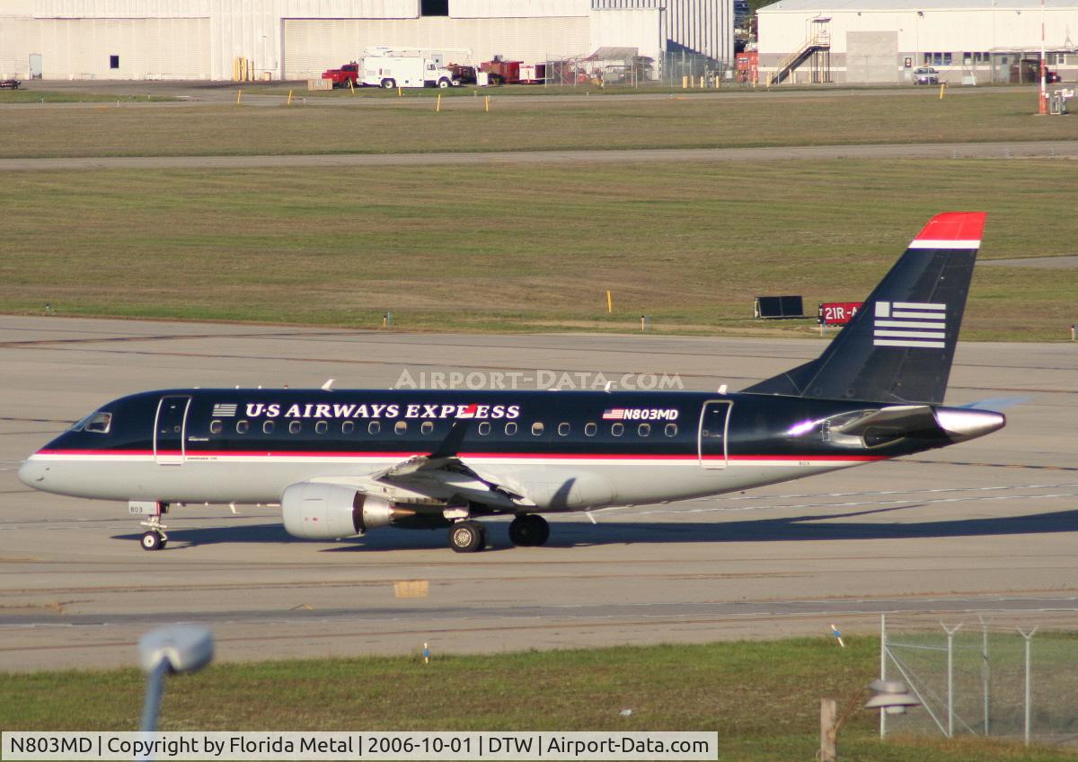 N803MD, 2004 Embraer 170SU (ERJ-170-100SU) C/N 17000015, US