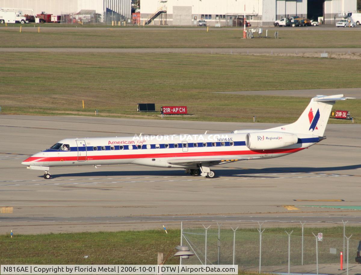 N816AE, 2002 Embraer ERJ-140LR (EMB-135KL) C/N 145552, Eagle