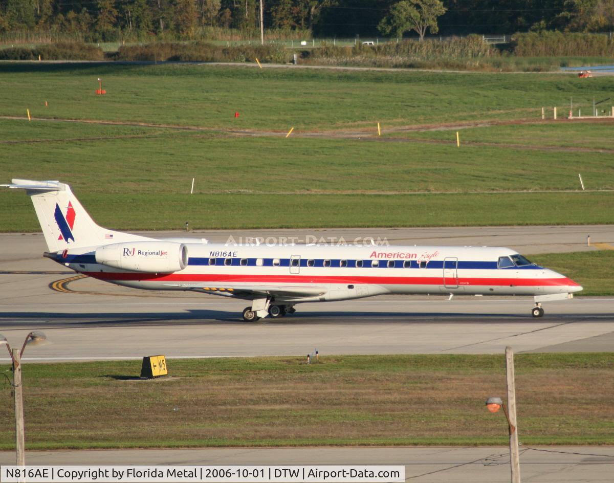 N816AE, 2002 Embraer ERJ-140LR (EMB-135KL) C/N 145552, Eagle