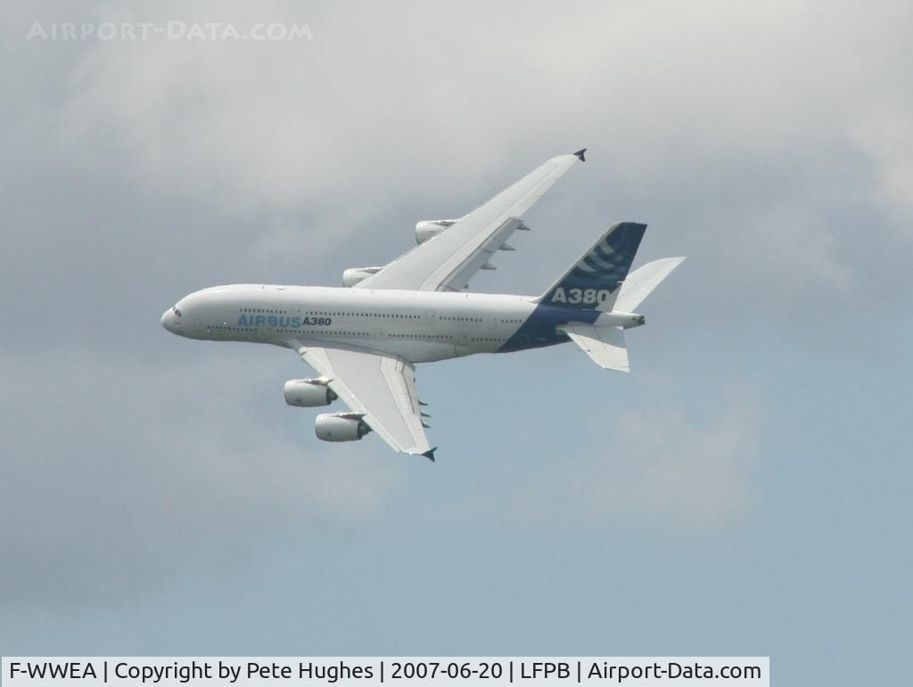 F-WWEA, 2006 Airbus A380-861 C/N 009, F-WWEA Airbus A380 at Paris
