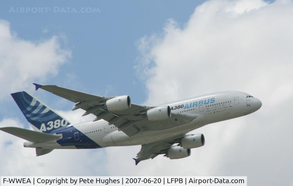 F-WWEA, 2006 Airbus A380-861 C/N 009, F-WWEA Airbus A380  at Paris