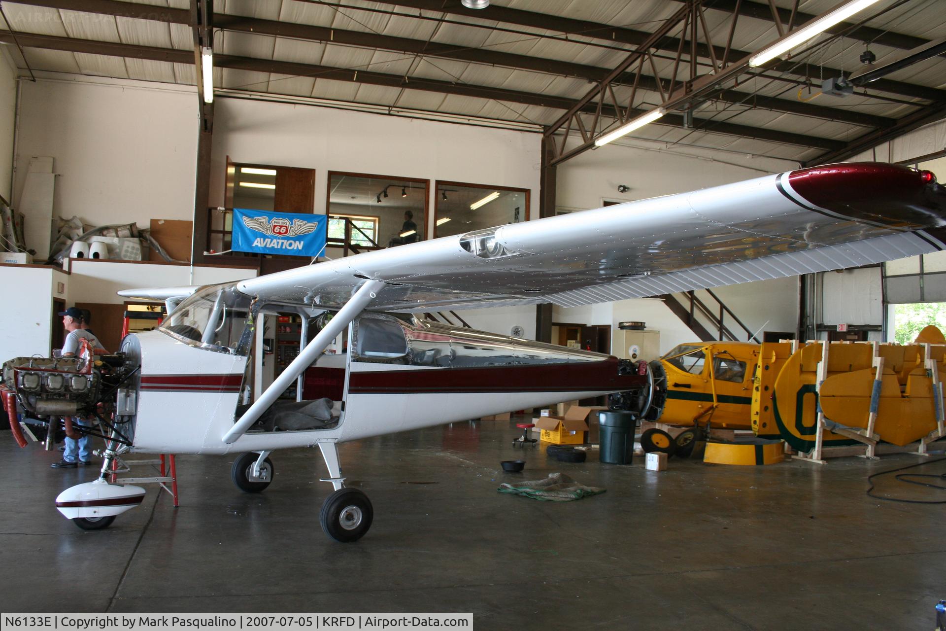 N6133E, 1958 Cessna 172 C/N 46233, To be crated. Going to Germany
