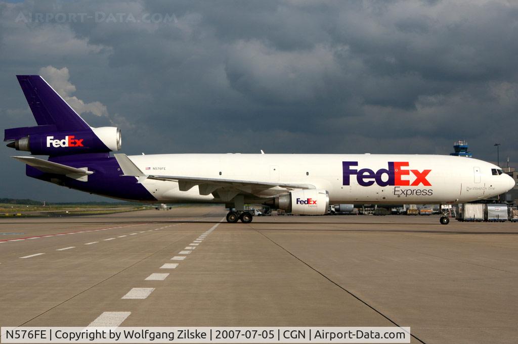 N576FE, 1992 McDonnell Douglas MD-11F C/N 48501, visitor