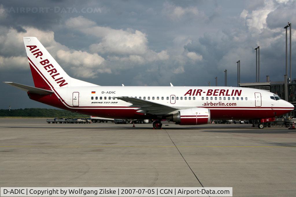 D-ADIC, 1999 Boeing 737-36Q C/N 30335, visitor