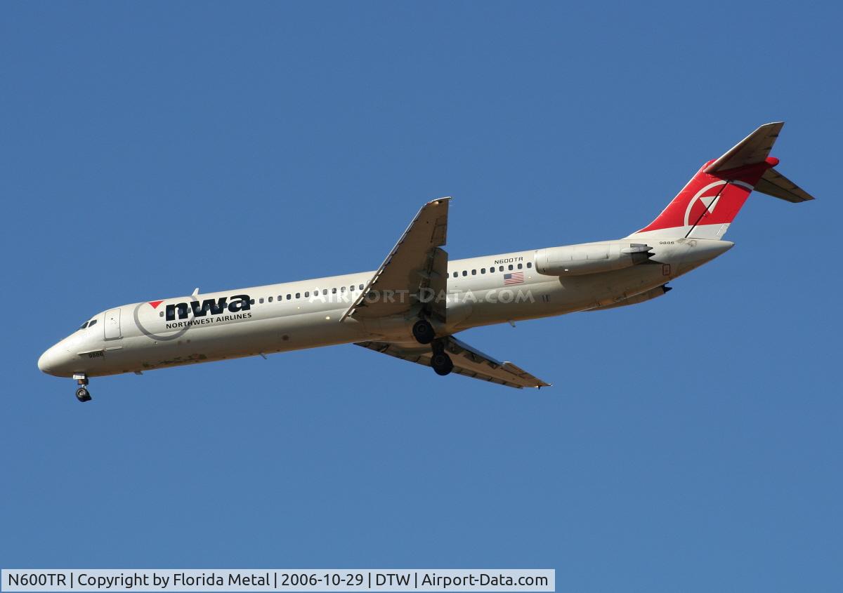 N600TR, 1979 McDonnell Douglas DC-9-51 C/N 47783, Northwest