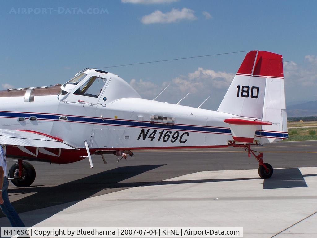 N4169C, 2006 Air Tractor Inc AT-802A C/N 802A-0227, Port back view