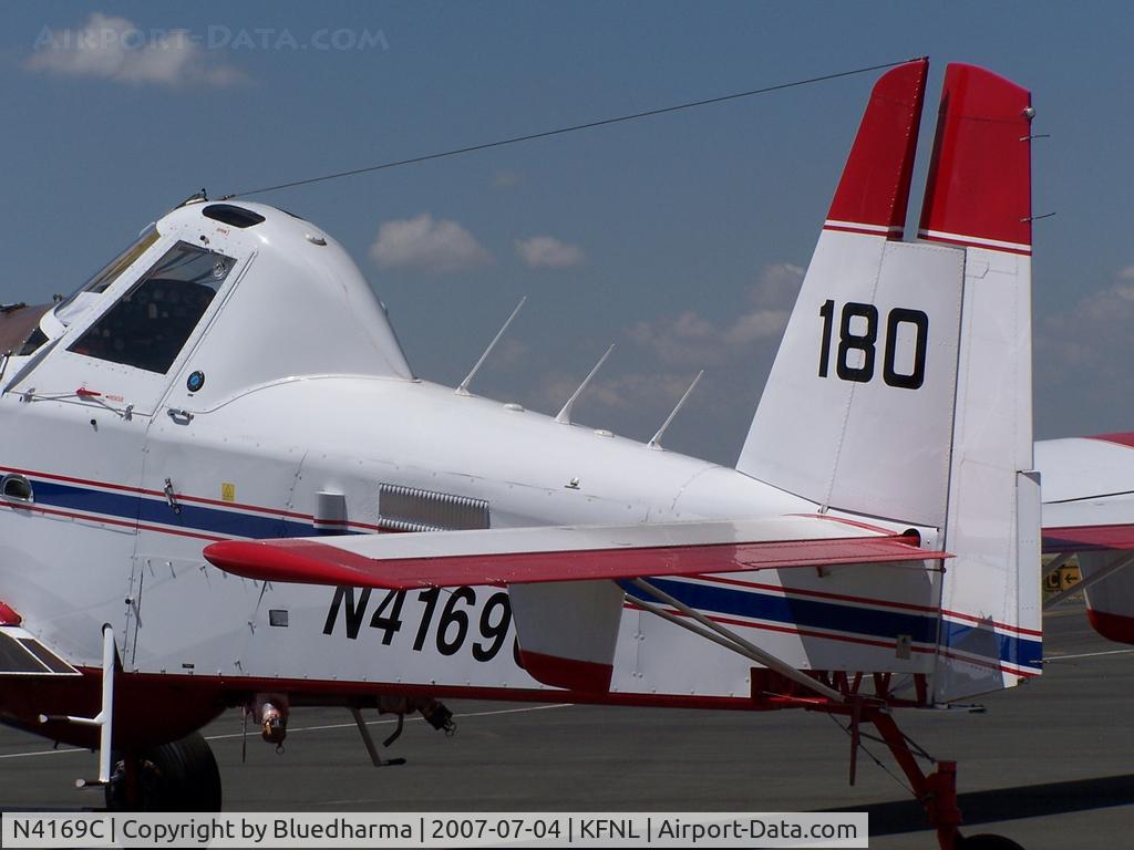 N4169C, 2006 Air Tractor Inc AT-802A C/N 802A-0227, Port Back View Detail