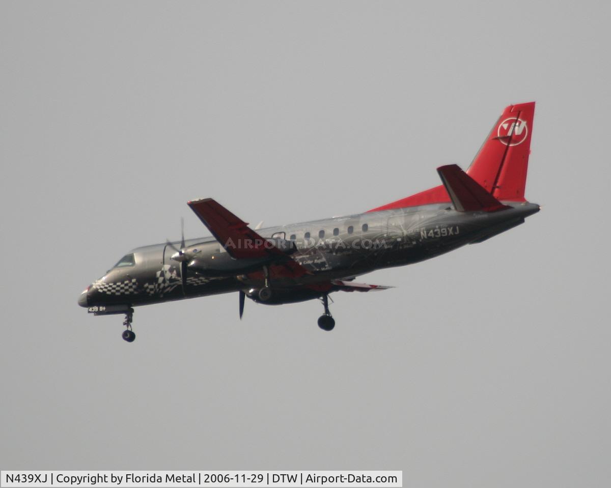 N439XJ, 1998 Saab 340B C/N 340B-439, Mesaba
