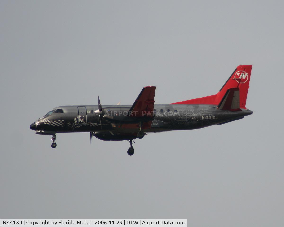 N441XJ, 1998 Saab 340B C/N 340B441, Mesaba