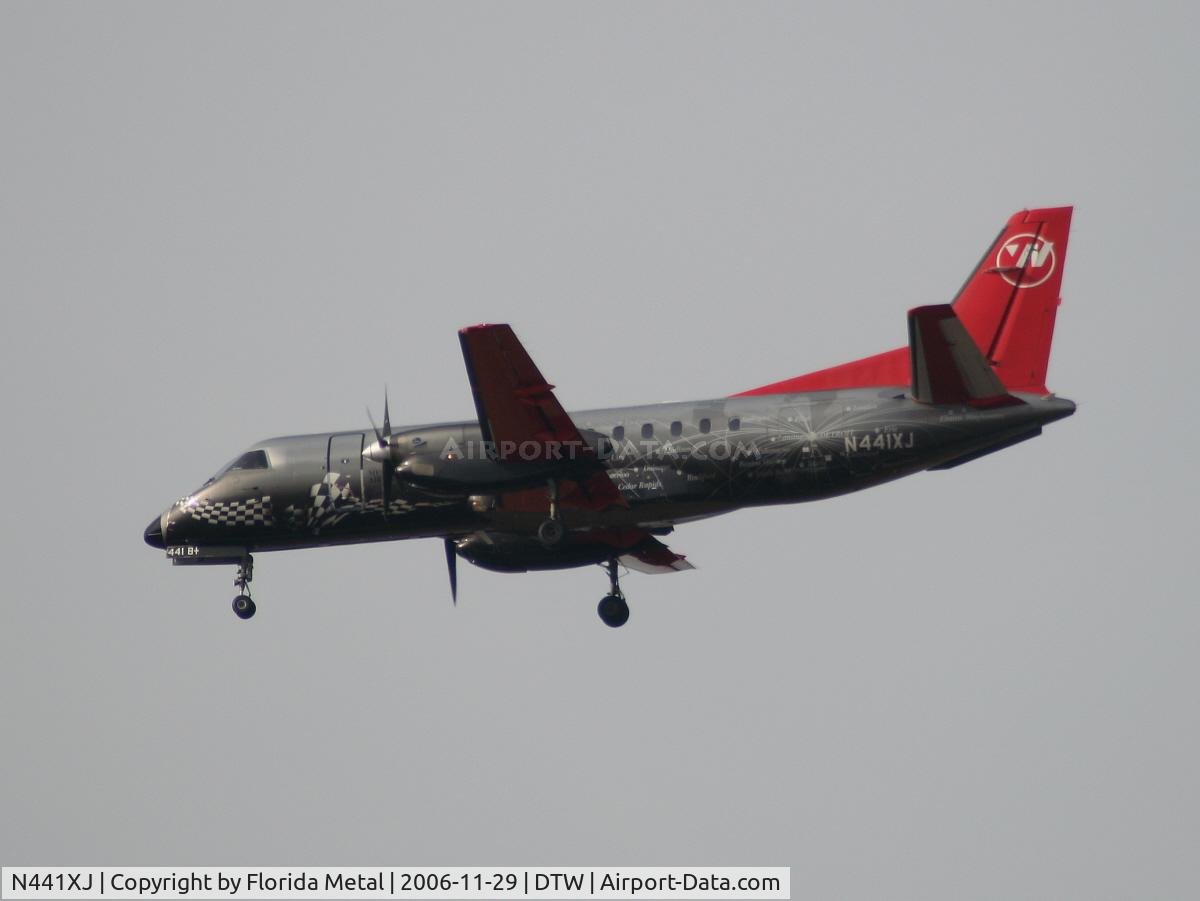 N441XJ, 1998 Saab 340B C/N 340B441, Mesaba