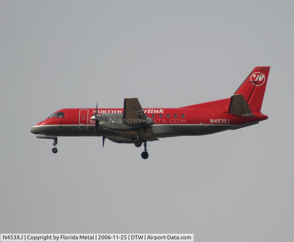 N453XJ, 1998 Saab 340B C/N 340B-453, Mesaba
