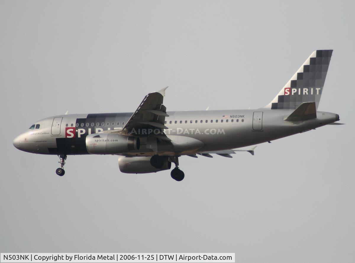 N503NK, 2005 Airbus A319-132 C/N 2470, Spirit