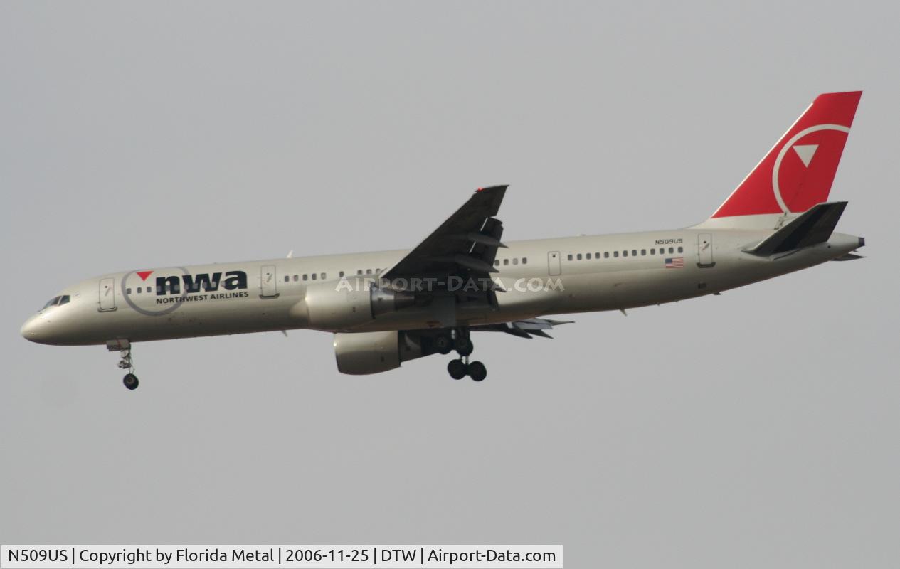 N509US, 1985 Boeing 757-251 C/N 23198, Northwest