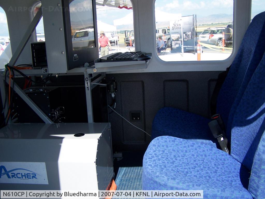 N610CP, Gippsland GA-8 Airvan C/N GA8-04-056, Interior back