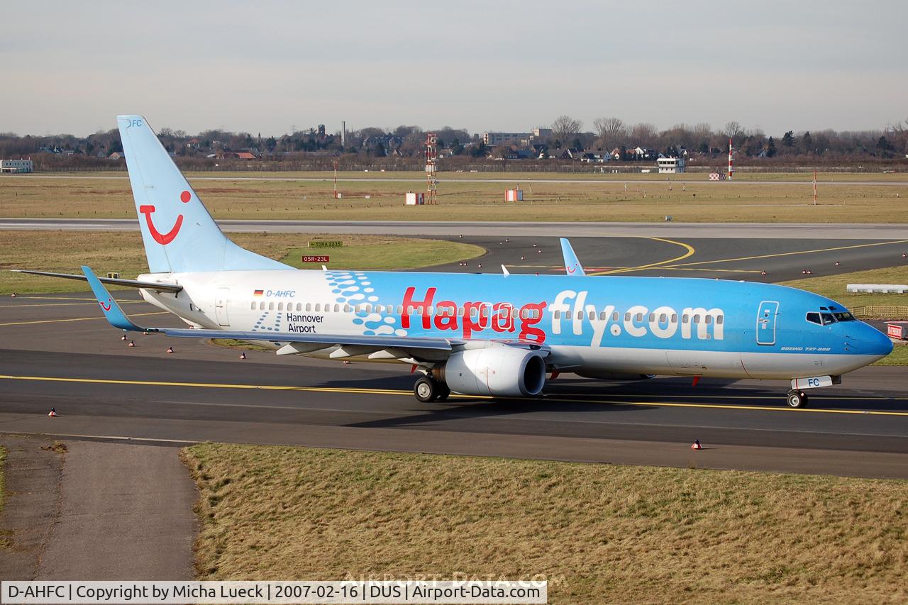 D-AHFC, 1998 Boeing 737-8K5 C/N 27977, Taxiing to the runway