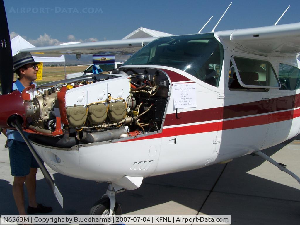 N6563M, 1977 Cessna T210M Turbo Centurion C/N 21061976, Front Port View