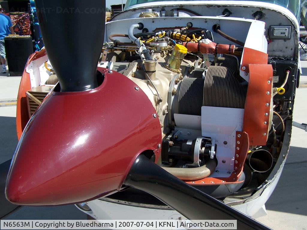 N6563M, 1977 Cessna T210M Turbo Centurion C/N 21061976, Engine Detail