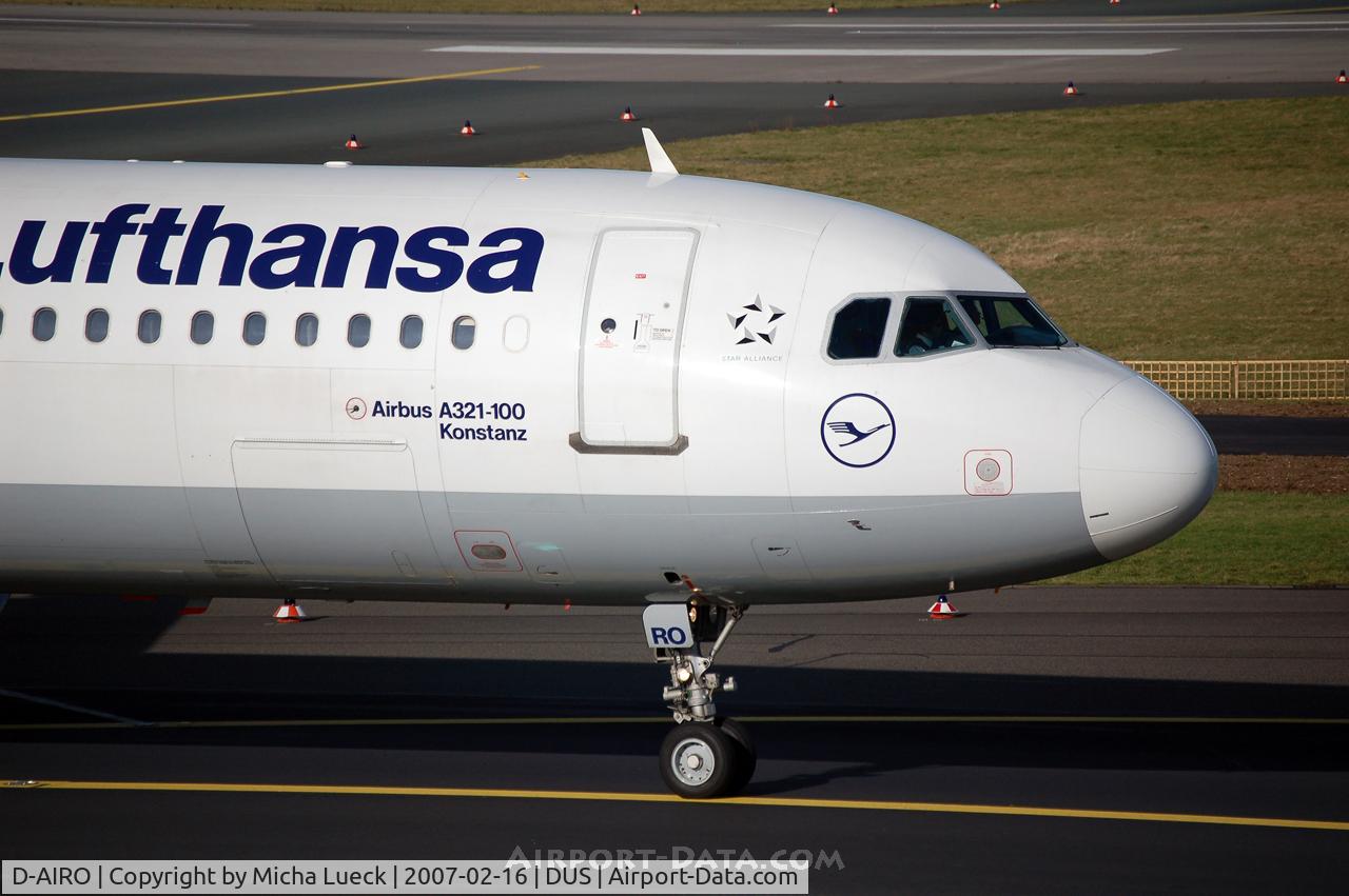 D-AIRO, 1995 Airbus A321-131 C/N 0563, Nose