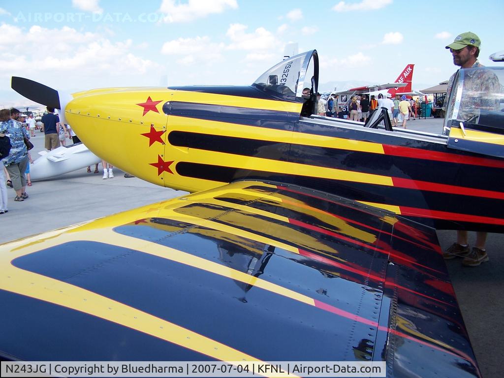 N243JG, 2001 Vans RV-8 C/N 80669, Port Wing View