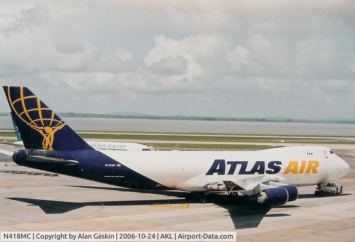 N418MC, 2002 Boeing 747-47UF C/N 32840, WorldWide Freighter for Air NZ