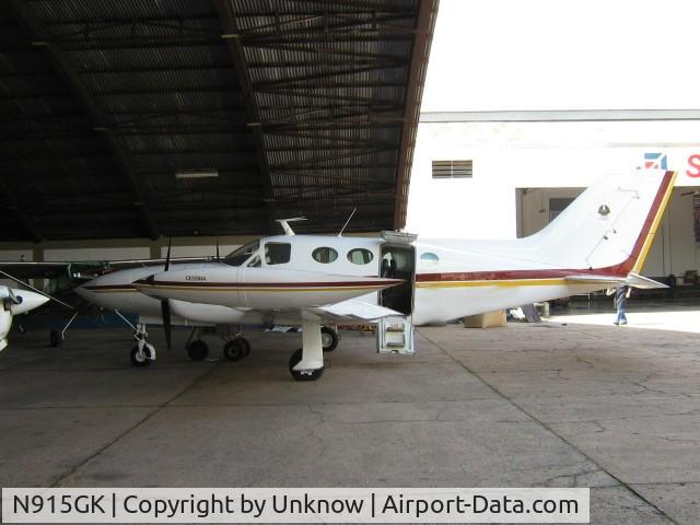N915GK, 1970 Cessna 421B Golden Eagle C/N 421B0051, Hangared in Paraguay