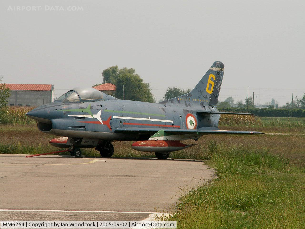 MM6264, Fiat G-91PAN C/N 30, Fiat G-91 PAN/Preserved/Capri,Emilia-Romagna