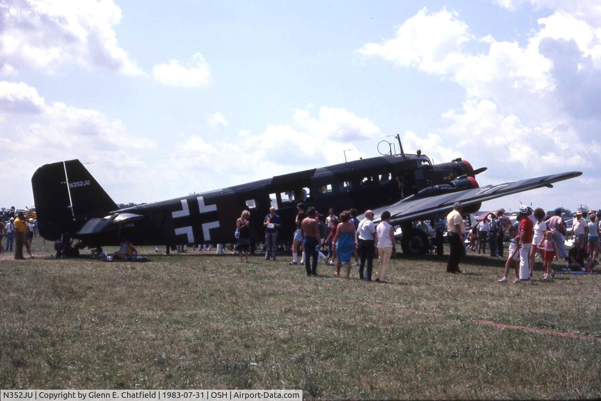 N352JU, 1941 Junkers (CASA) 352L (Ju-52) C/N 67, At the EAA Fly In