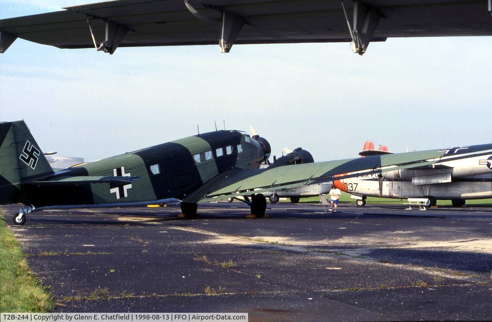 T2B-244, Junkers (CASA) 352L (Ju-52) C/N 135, At the National Museum of the U.S. Air Force