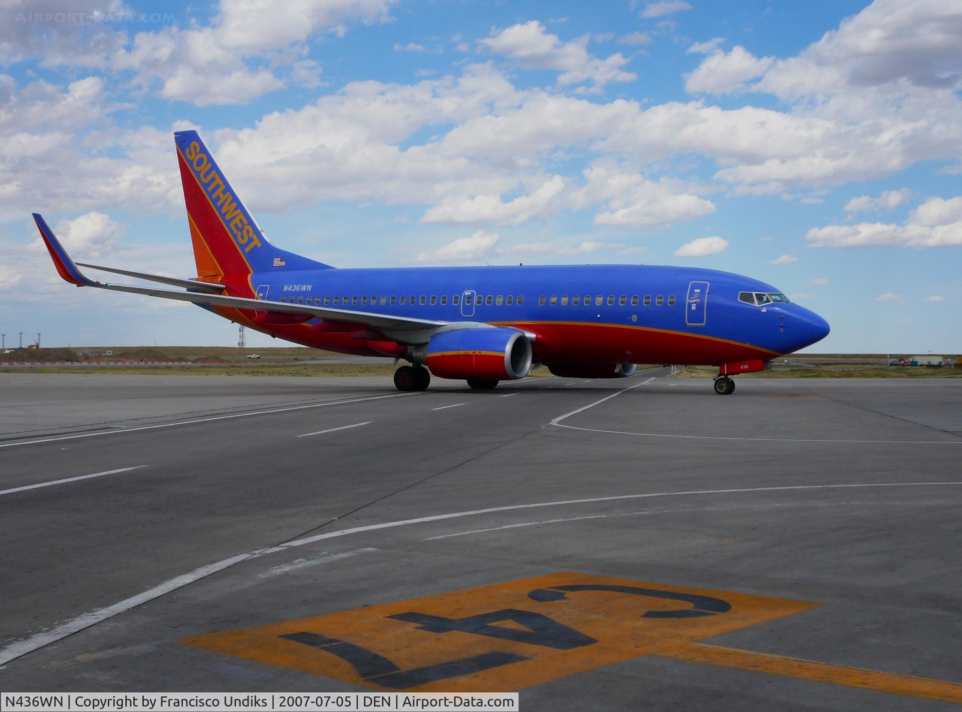 N436WN, 2003 Boeing 737-7H4 C/N 32456, In for C49.