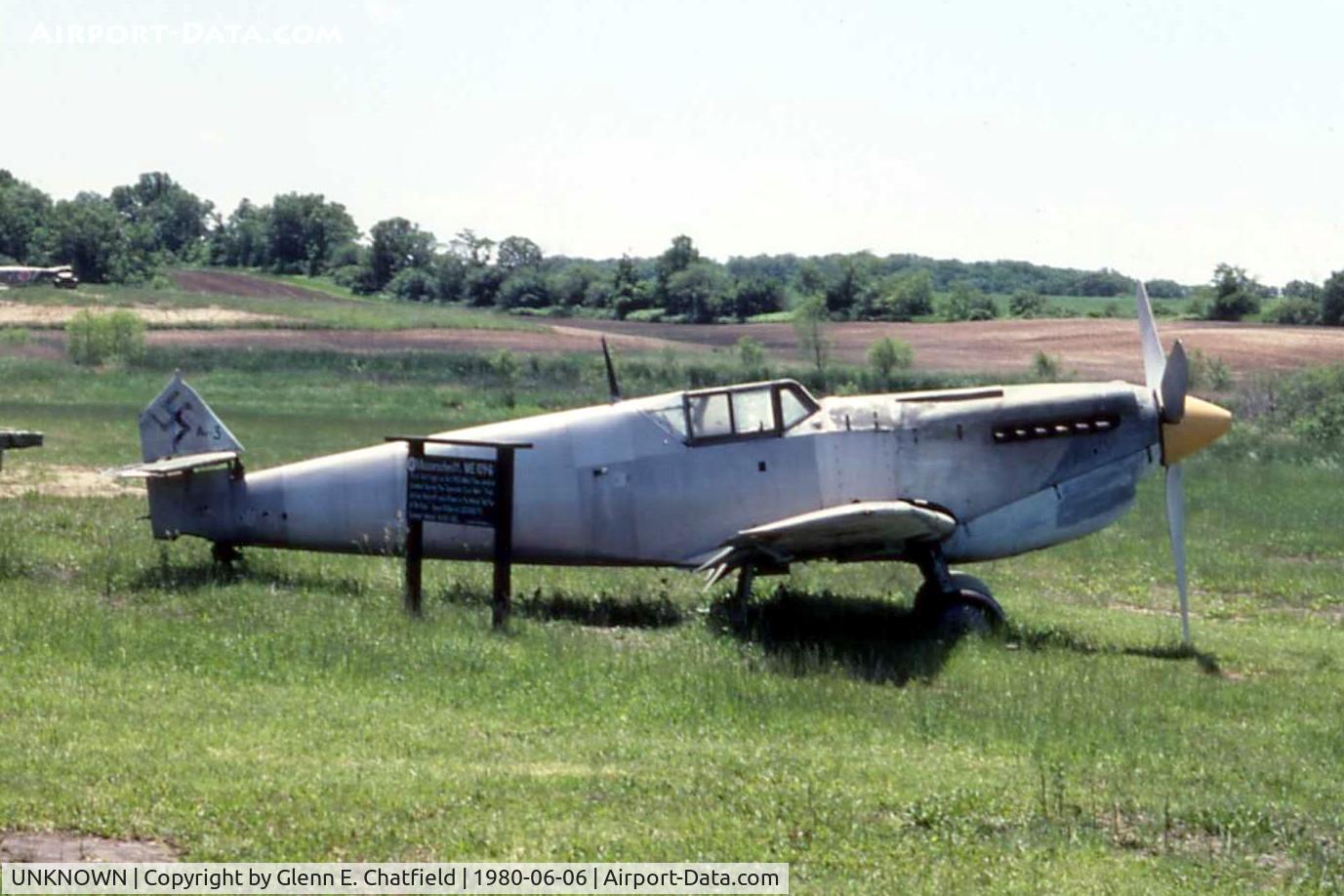UNKNOWN, , Spanish-built Me.109 that was in the movie 