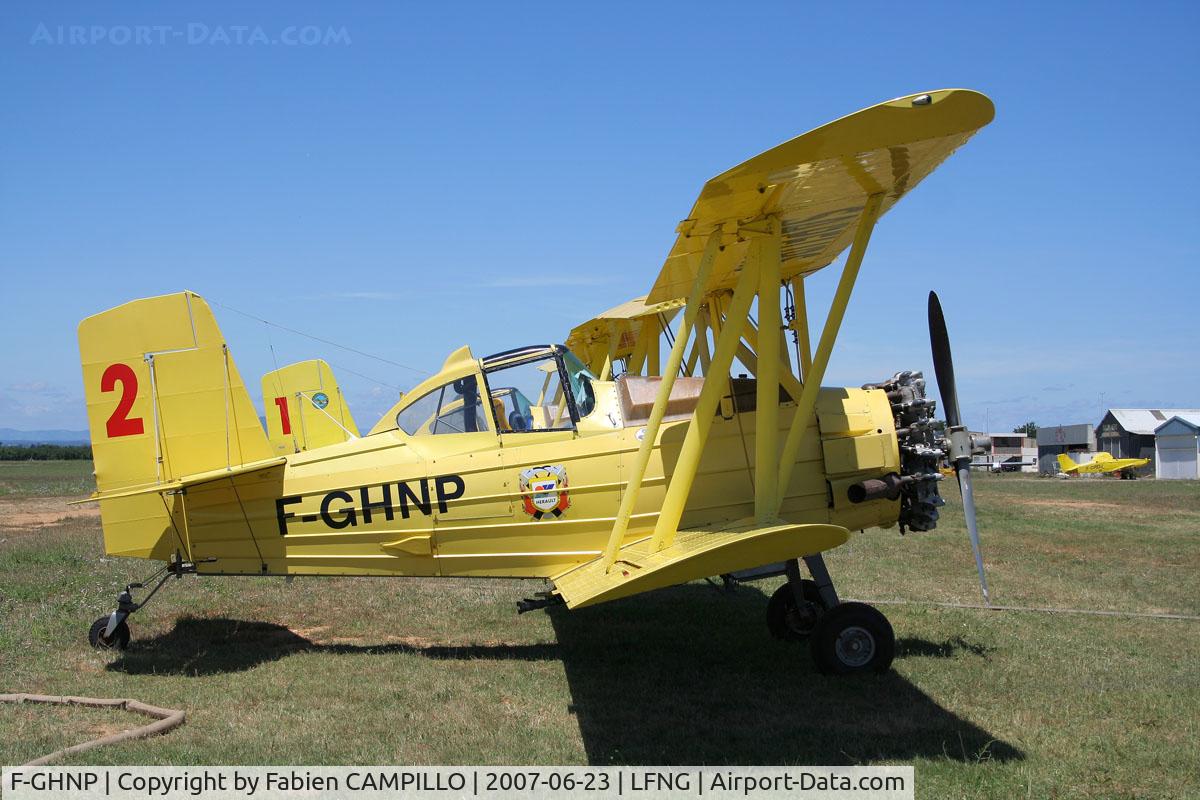 F-GHNP, Grumman G-164B Ag Cat B C/N 768B, Montpellier Candillargues (LFNG)