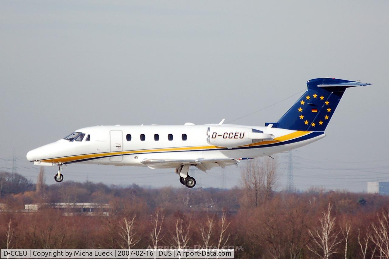 D-CCEU, 1990 Cessna 650 Citation III C/N 650-0190, On short finals
