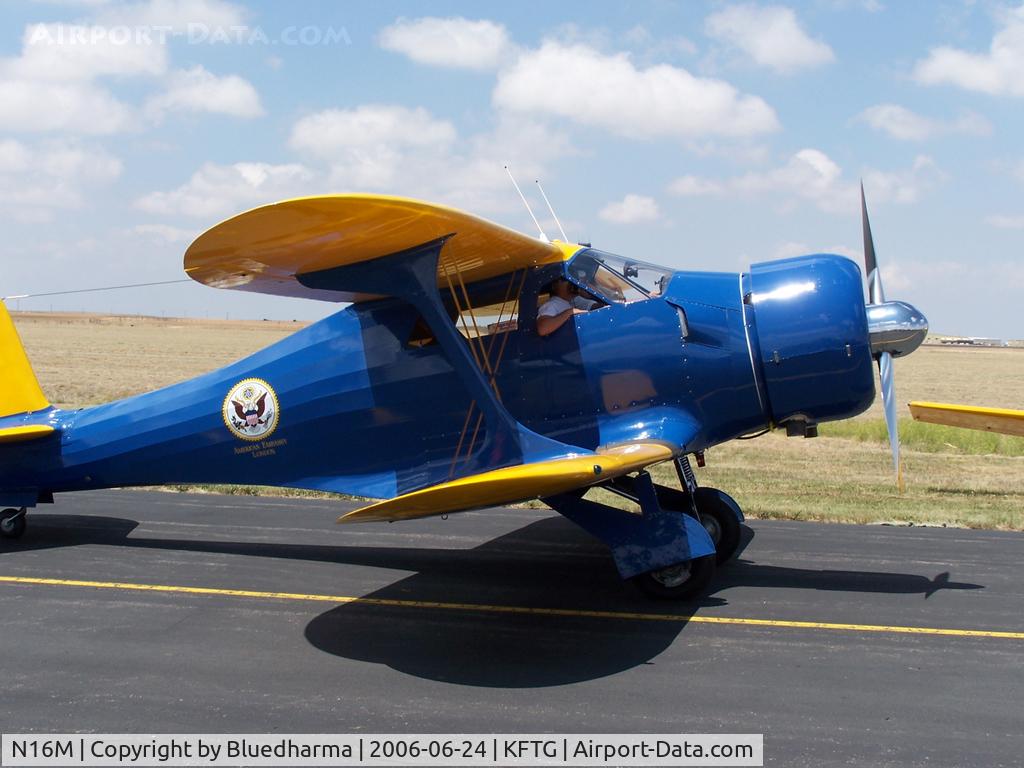 N16M, 1944 Beech D17S Staggerwing C/N 6765, Side View (American Embassy London)