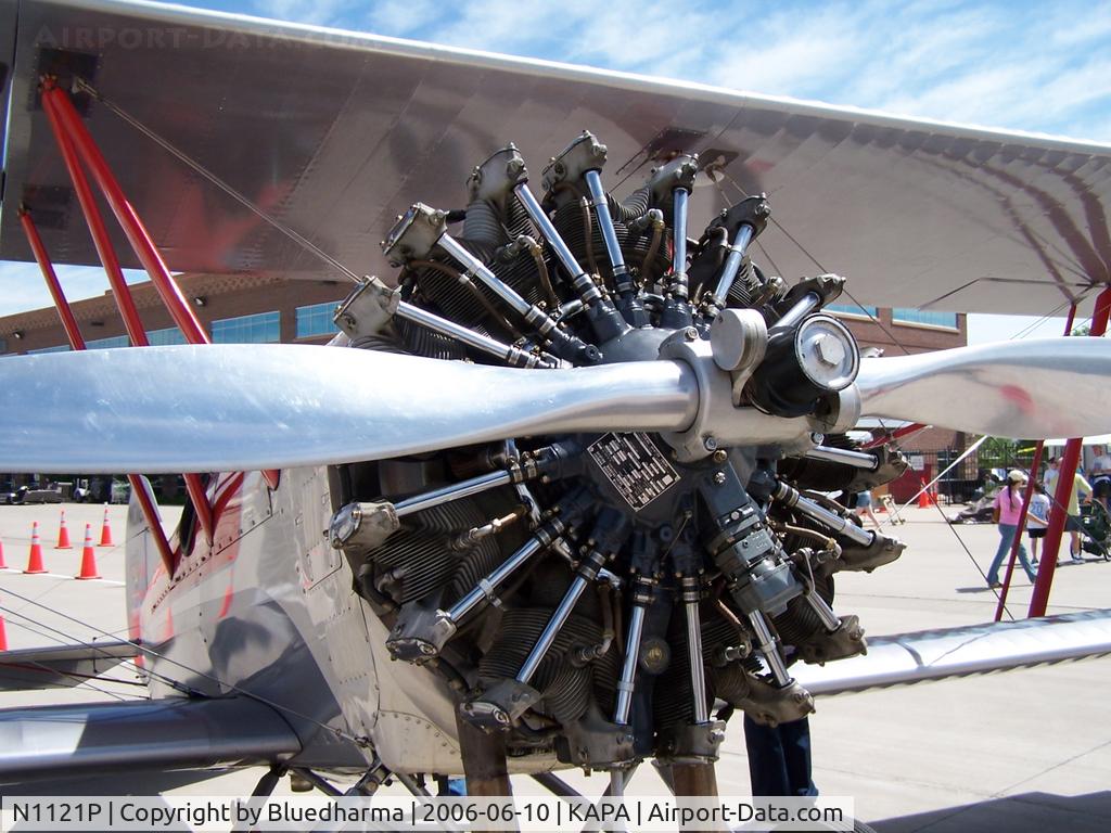 N1121P, 1929 Alexander Eaglerock A-2 C/N 663, Engine Detail