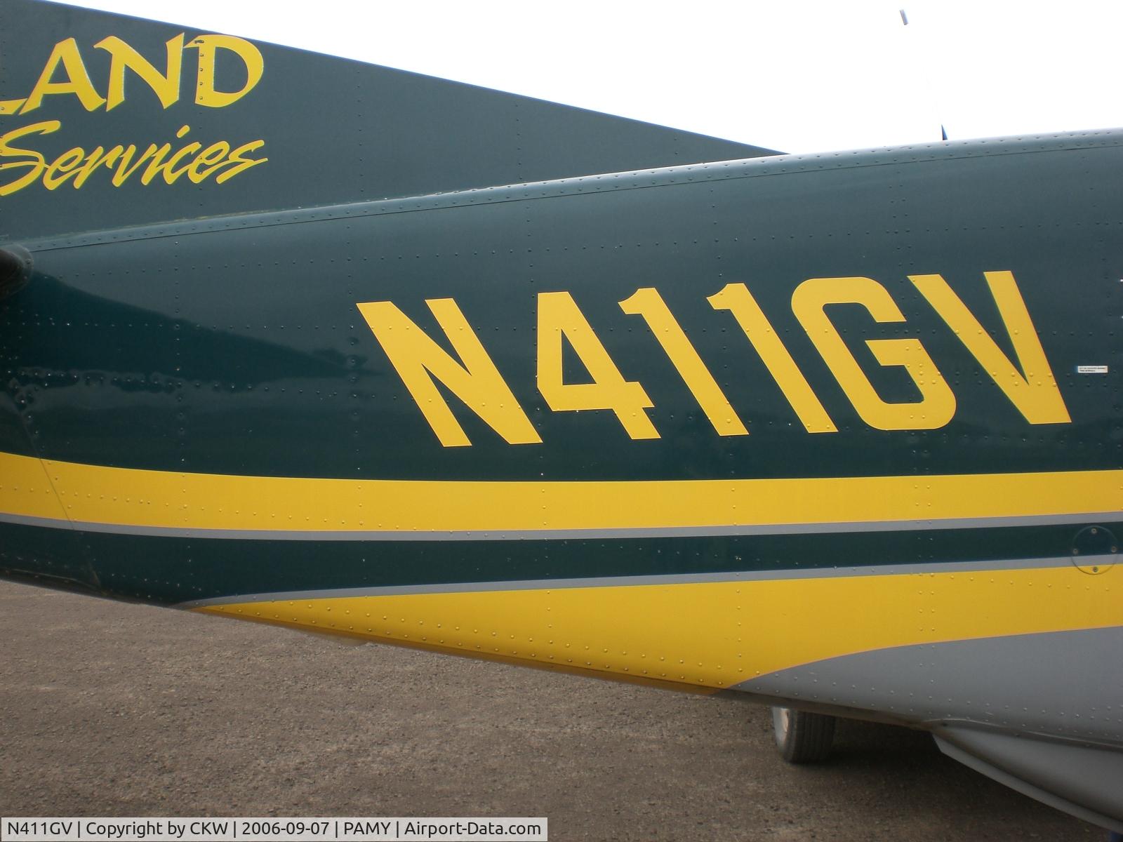 N411GV, 1998 Cessna 208B C/N 208B0672, Reg shot