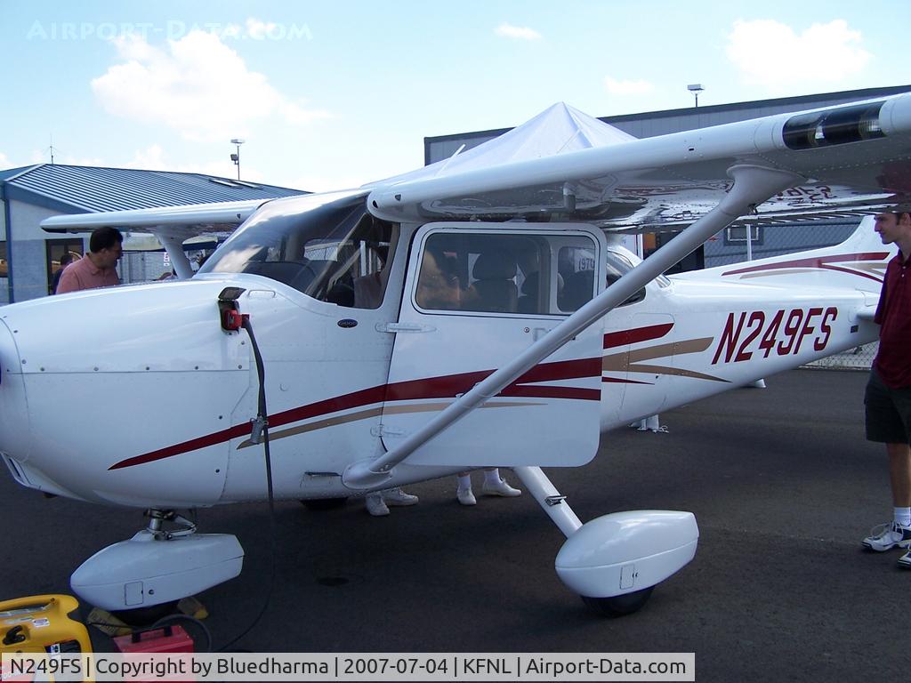N249FS, 2005 Cessna 172R C/N 17281249, Parked for display to public