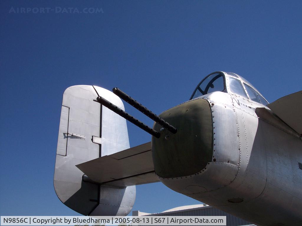 N9856C, 1943 North American TB-25N Mitchell C/N 108-35217, Tail Guns