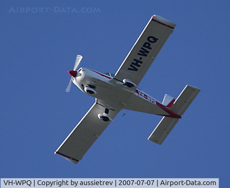 VH-WPQ, 1979 American Aviation AA-5B Traveler C/N AA5B-1139, North bound over the Gold Coast