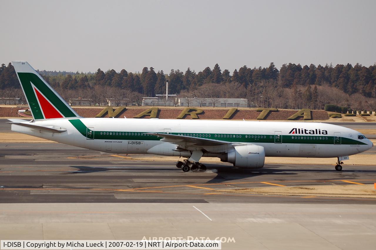 I-DISB, 2002 Boeing 777-243/ER C/N 32859, At Narita