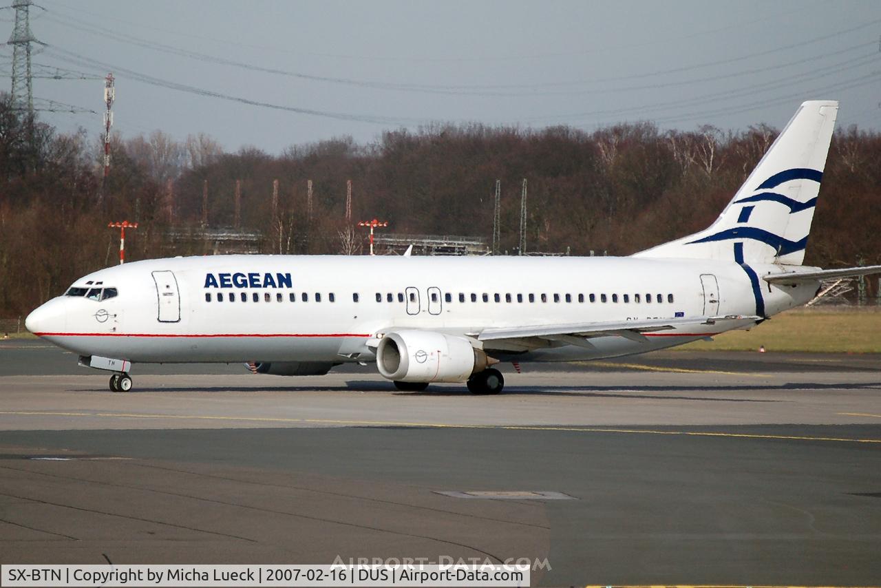 SX-BTN, 1996 Boeing 737-43Q/F C/N 28494, Ready for take-off