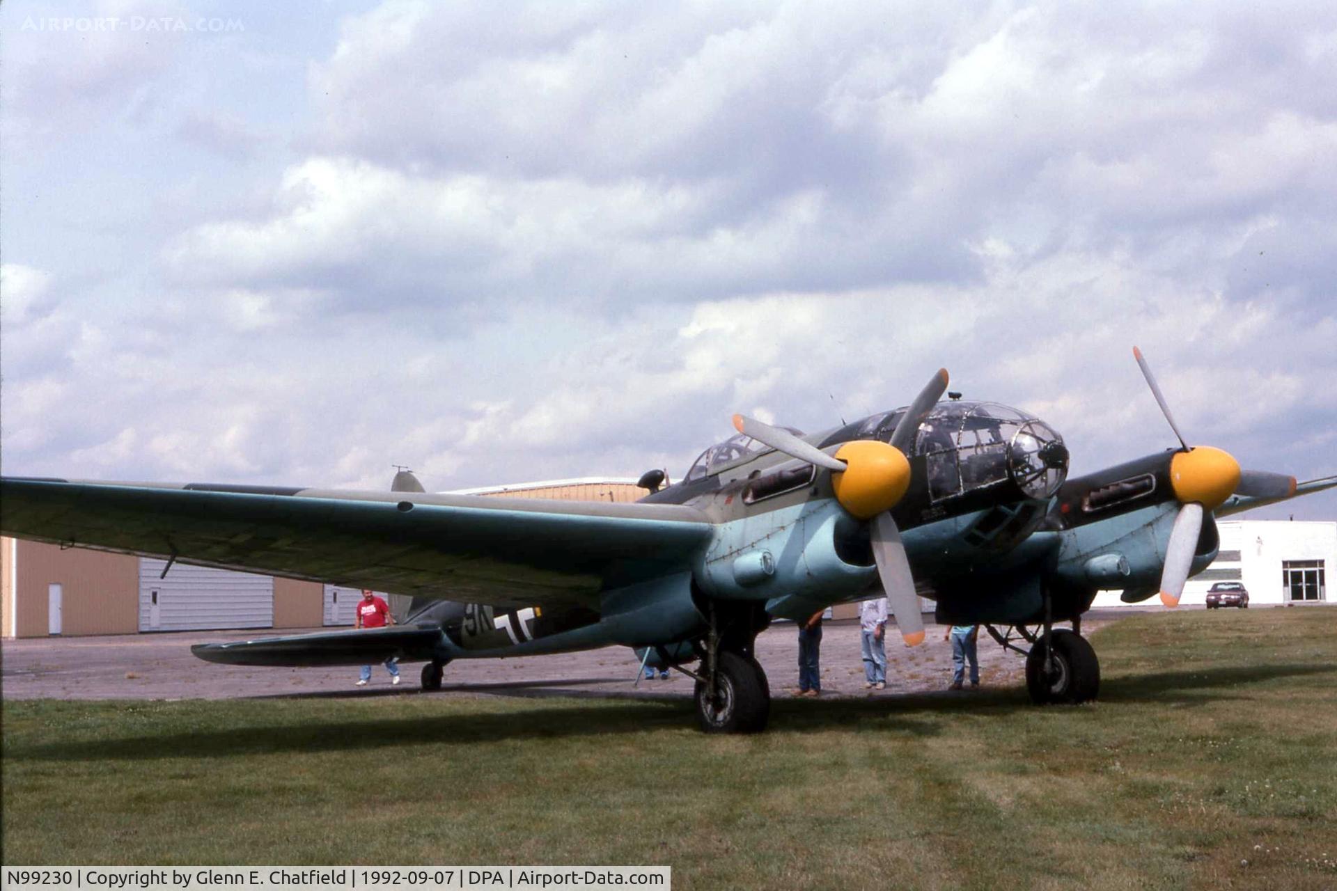 N99230, Heinkel He-111 C/N B2-1-27, CASA 2.111 flying through.