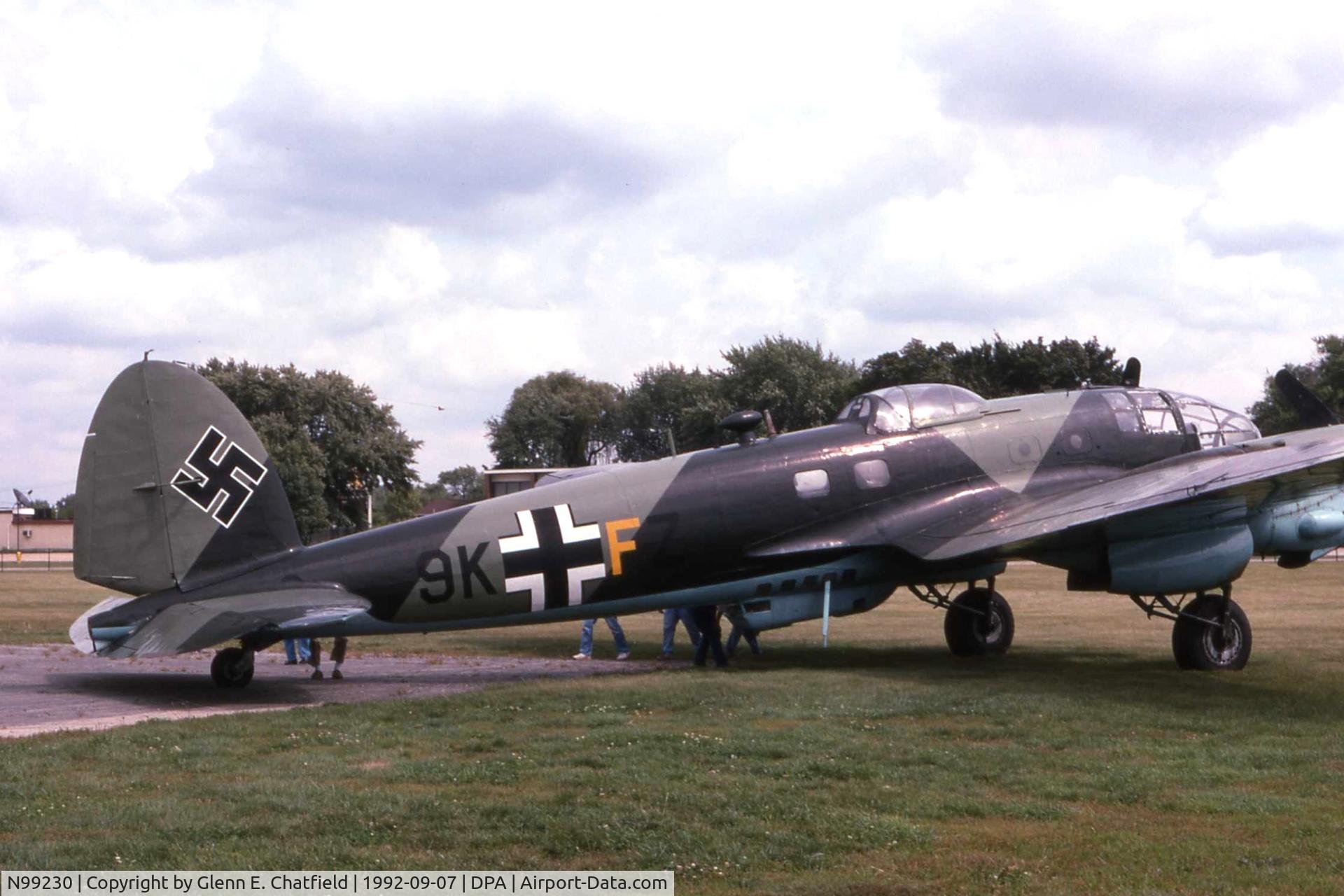 N99230, Heinkel He-111 C/N B2-1-27, CASA 2.111 flying through.