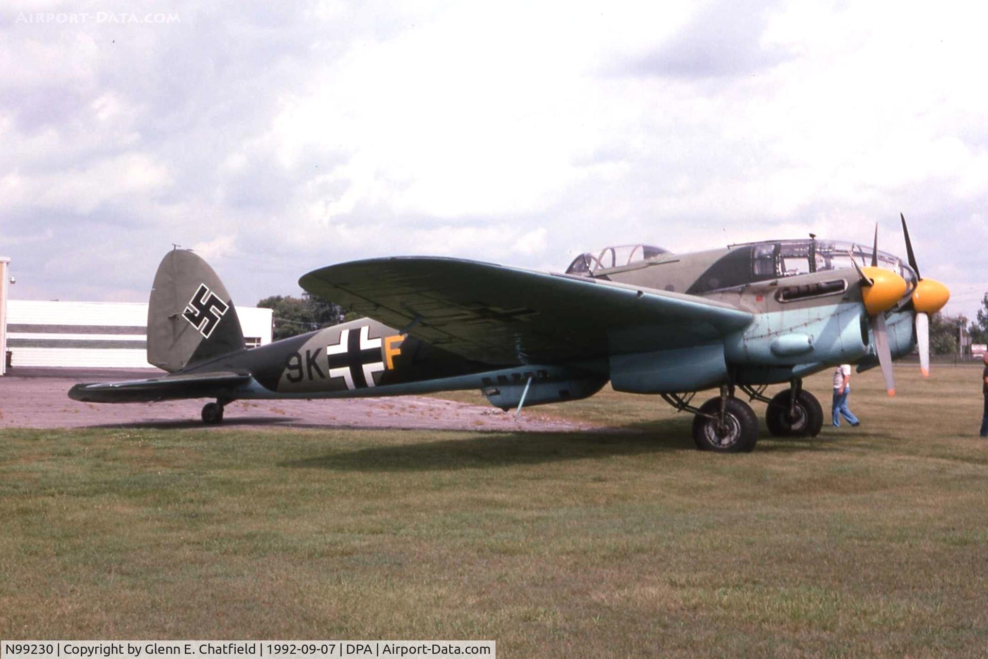 N99230, Heinkel He-111 C/N B2-1-27, CASA 2.111 flying through.