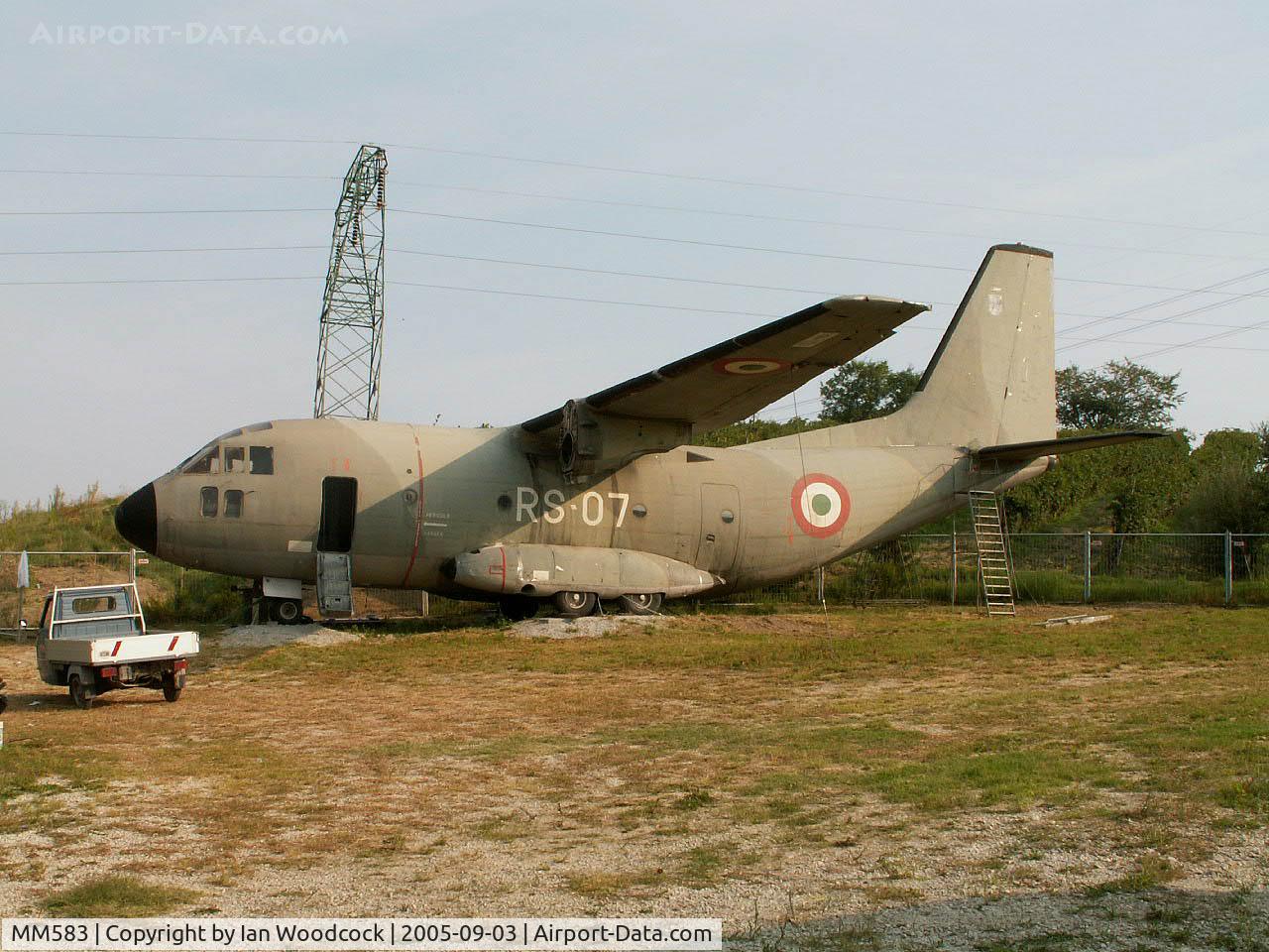 MM583, Aeritalia G-222 C/N 4002, Aeritalia G.222/Preserved/Cerbaiola,Emilia-Romagna