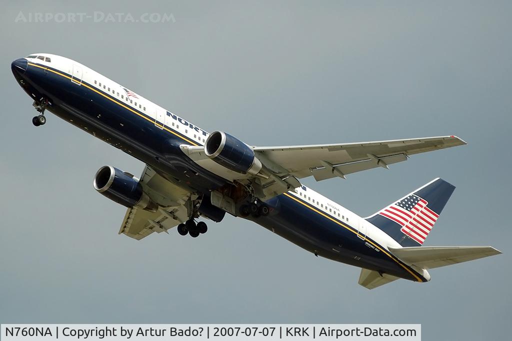 N760NA, 1993 Boeing 767-39H C/N 26257, North American